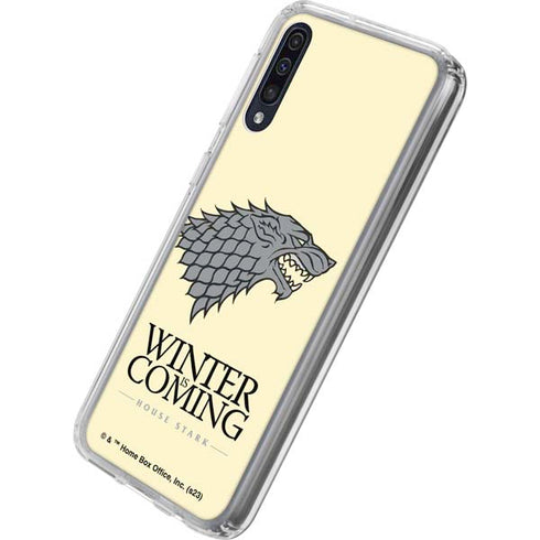 Game of Thrones: House Stark Sigil Galaxy A50 Clear Case